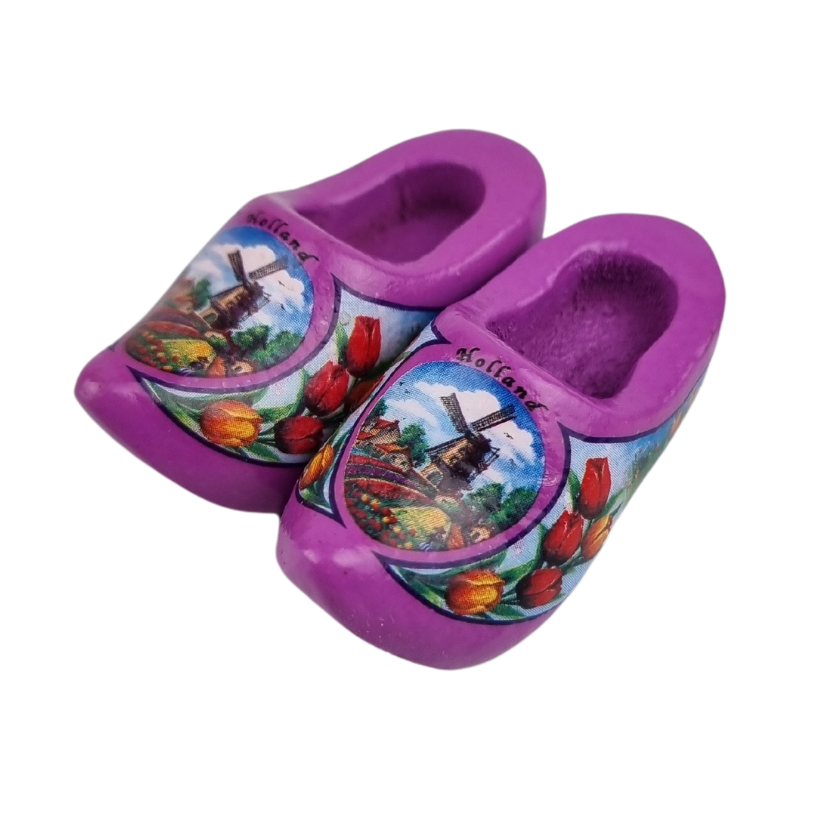 TRAAGOODS.COM - Wholesale Magnet - clog magnet 4cm Purple0