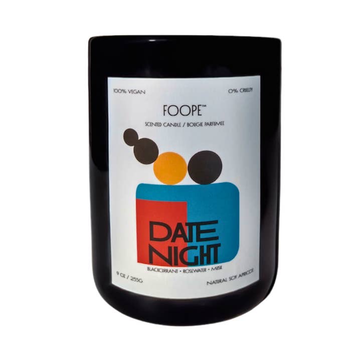 Date Night Scented Candle 9 oz for wholesale by FOOPE