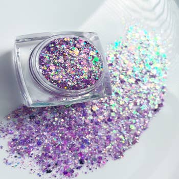 3-in-1 Big GLITTER CHUNKY HOLOGRAPHIC Nail Art Glitter 24 Colors 50g Chunky  Glitter for Nails,Cosmetic Glitter (glitter in Bag)