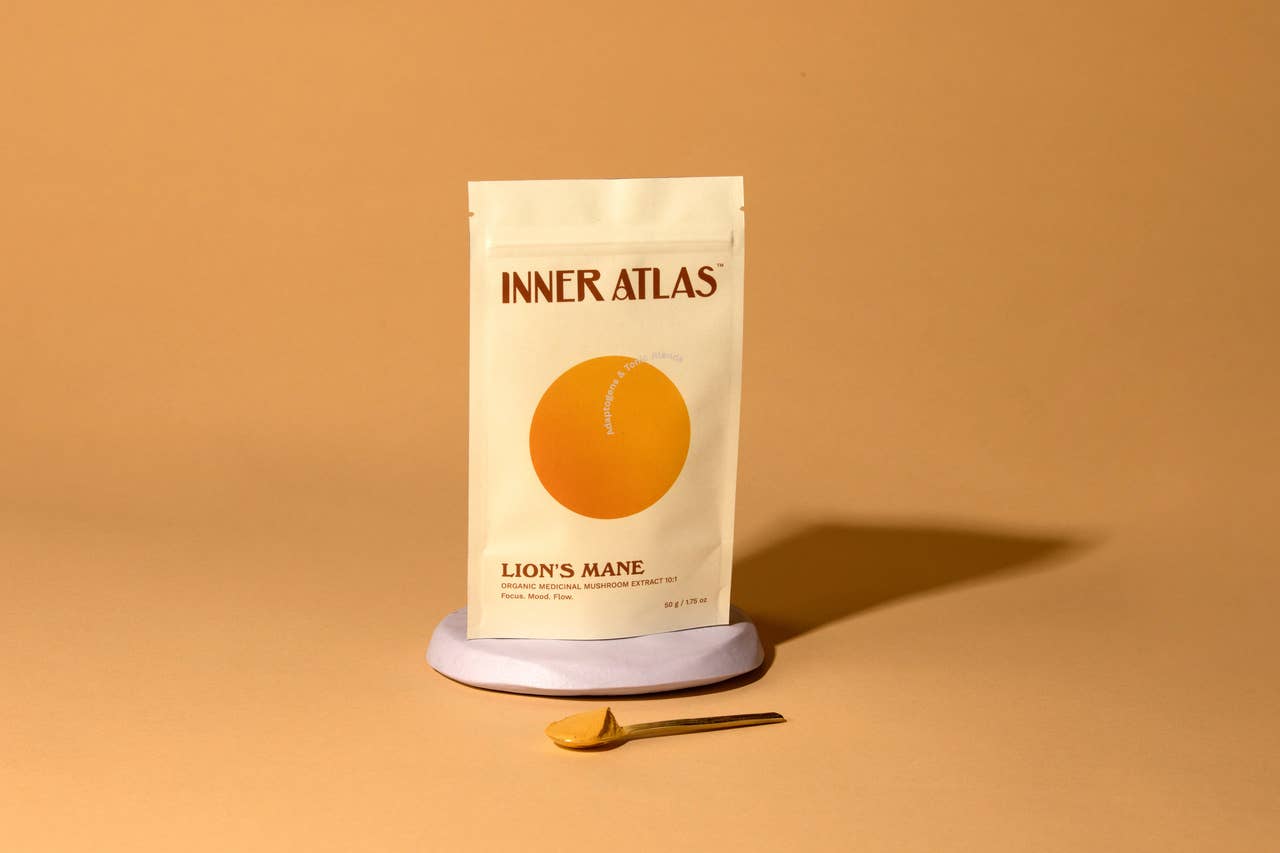 Inner Atlas - Wholesale Protein/Superfood Powder - Organic Lion's Mane Medicinal Mushroom Extract2