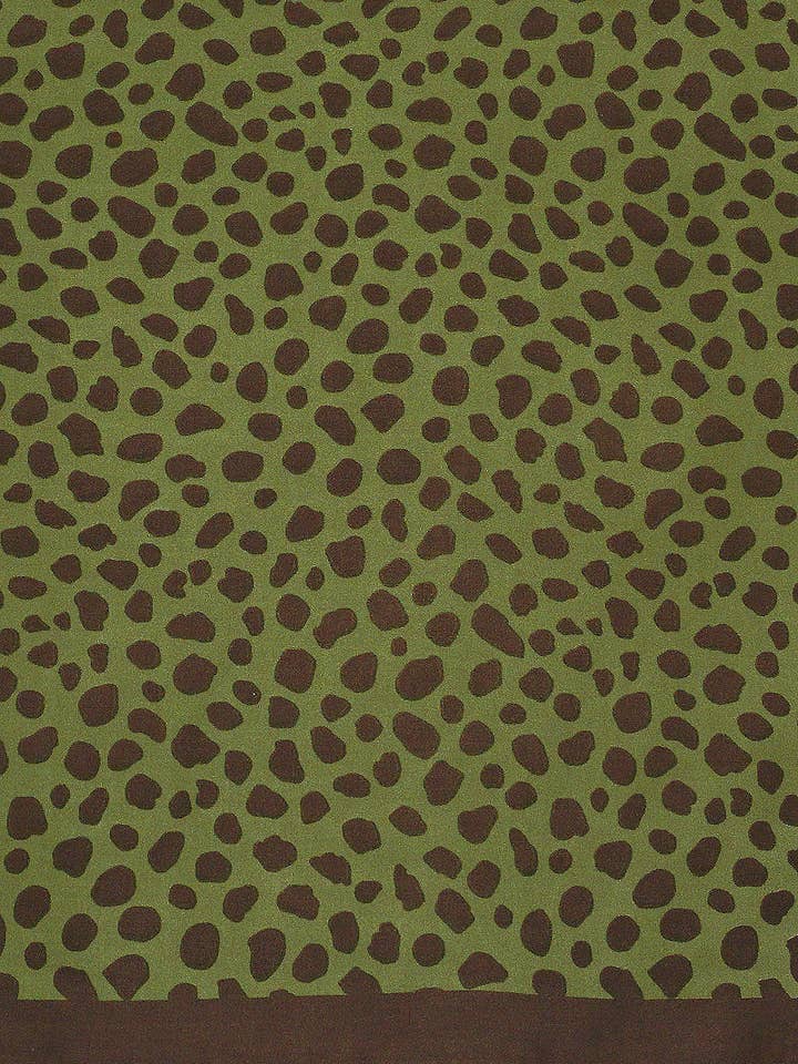 Animal Print Polyester Bandana Scarf for wholesale by Wild Honey