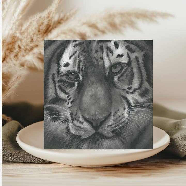 Libra Fine Arts – wholesale Everyday greeting card – Hercules the Tiger Greeting Card1