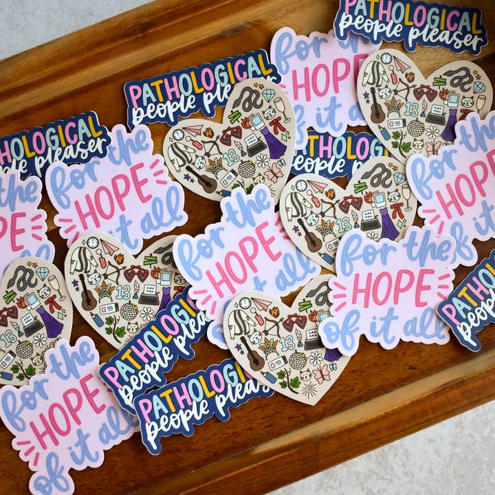 Kyn You Believe It - Wholesale Sticker - Eras Heart Sticker2
