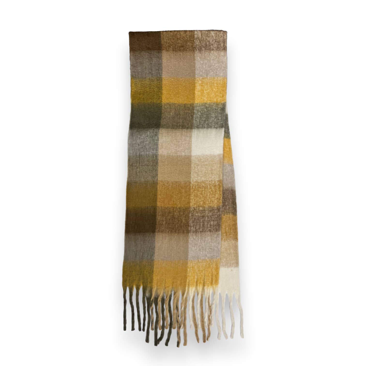 London Scarves - Vendita all'ingrosso Sciarpa - Donna - Sciarpa in morbido tessuto a quadri, 16 colori, rifinita con nappine14