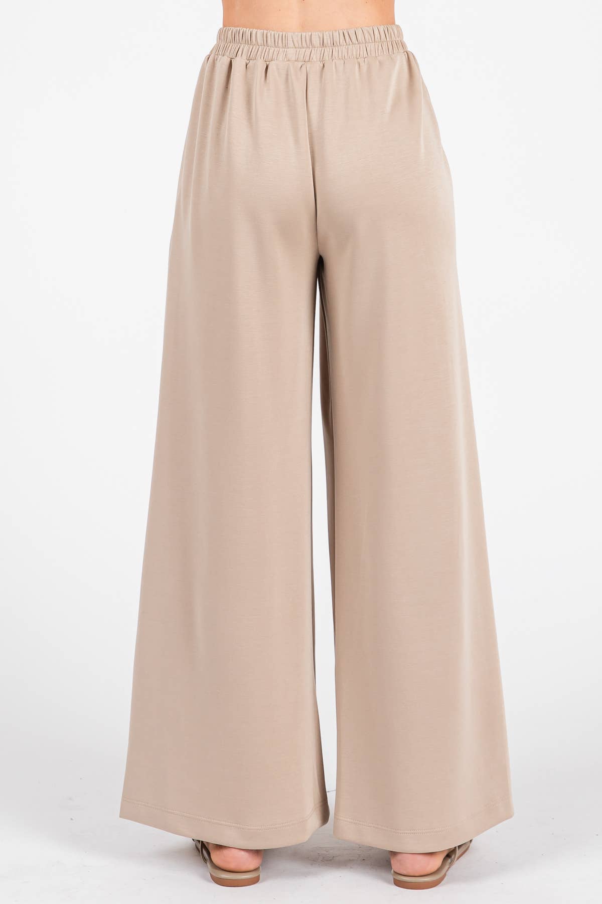 Final Touch - Wholesale Pants - Women's - Modal Jersey Wide Leg Pants - NP7033721