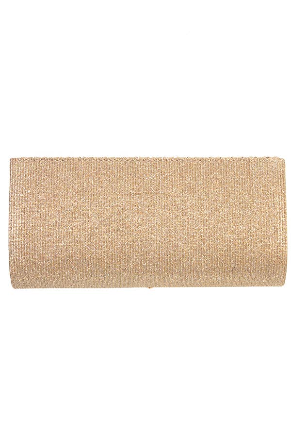 anbfashion – Bolsa - Mulher por atacado – SACO DE NOITE METÁLICO V ACCENT PLISSADO 077