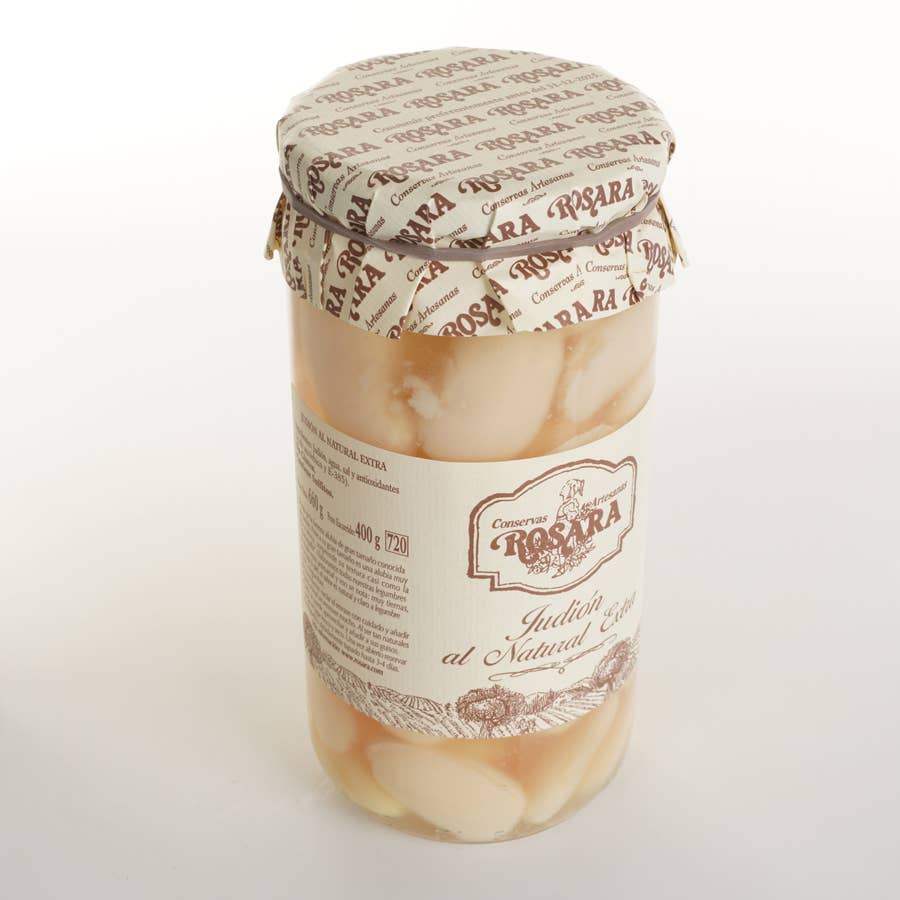 Conservas Rosara – Großhandel Bohnen – GLAS 720 ml.1