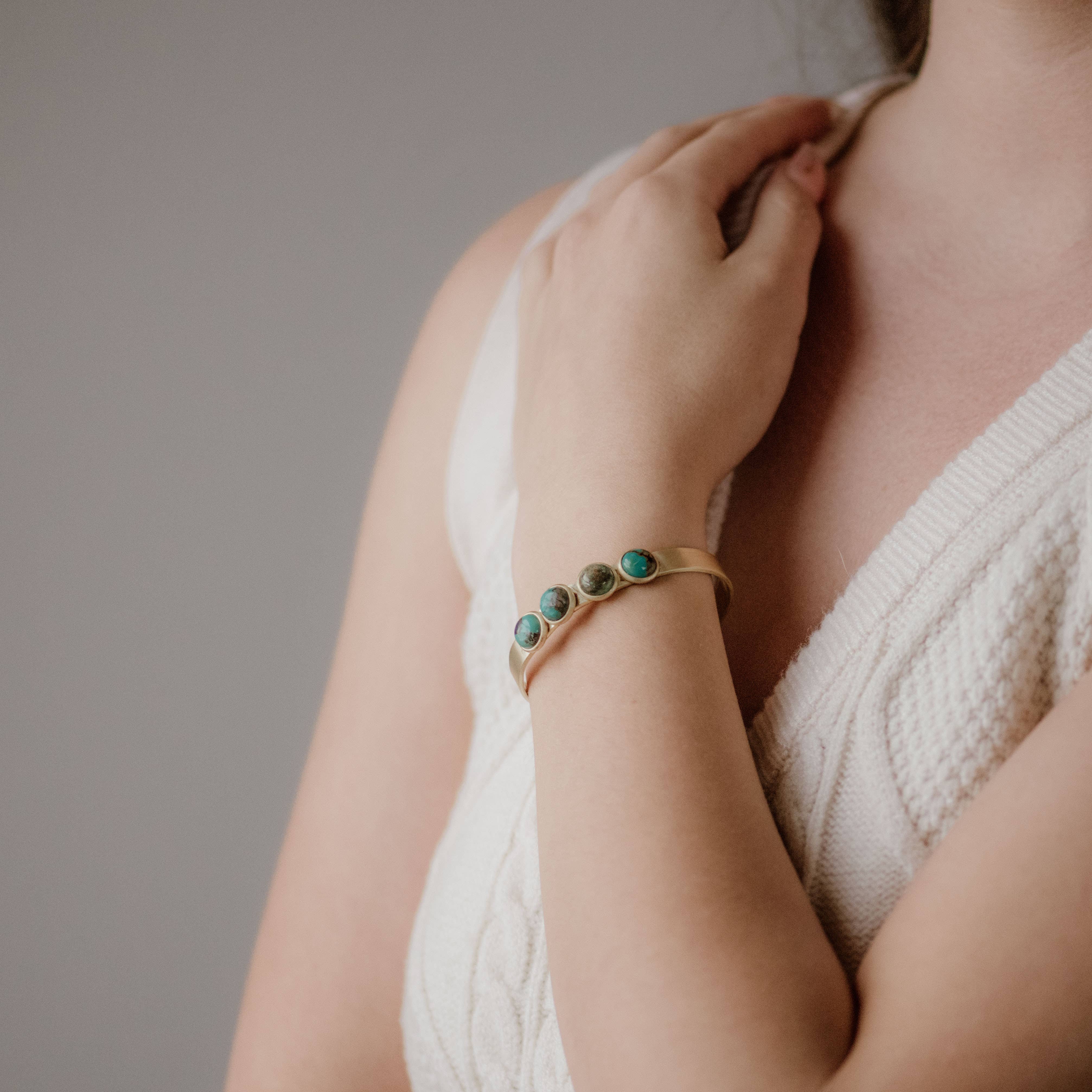 Commonform - Wholesale Cuff Bracelet - Bridger Cuff // Turquoise2