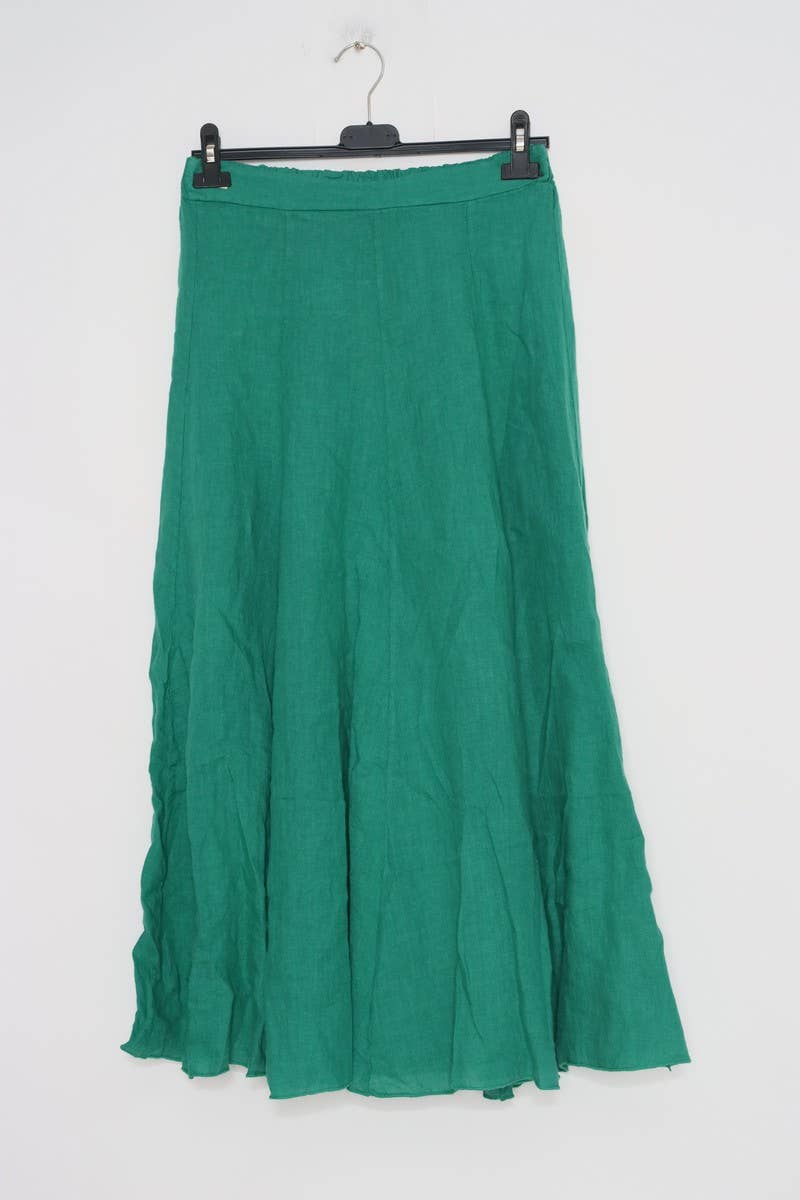 LÉA & LUC - Wholesale Skirt - Women's - 100% Linen Skirt REF.83047