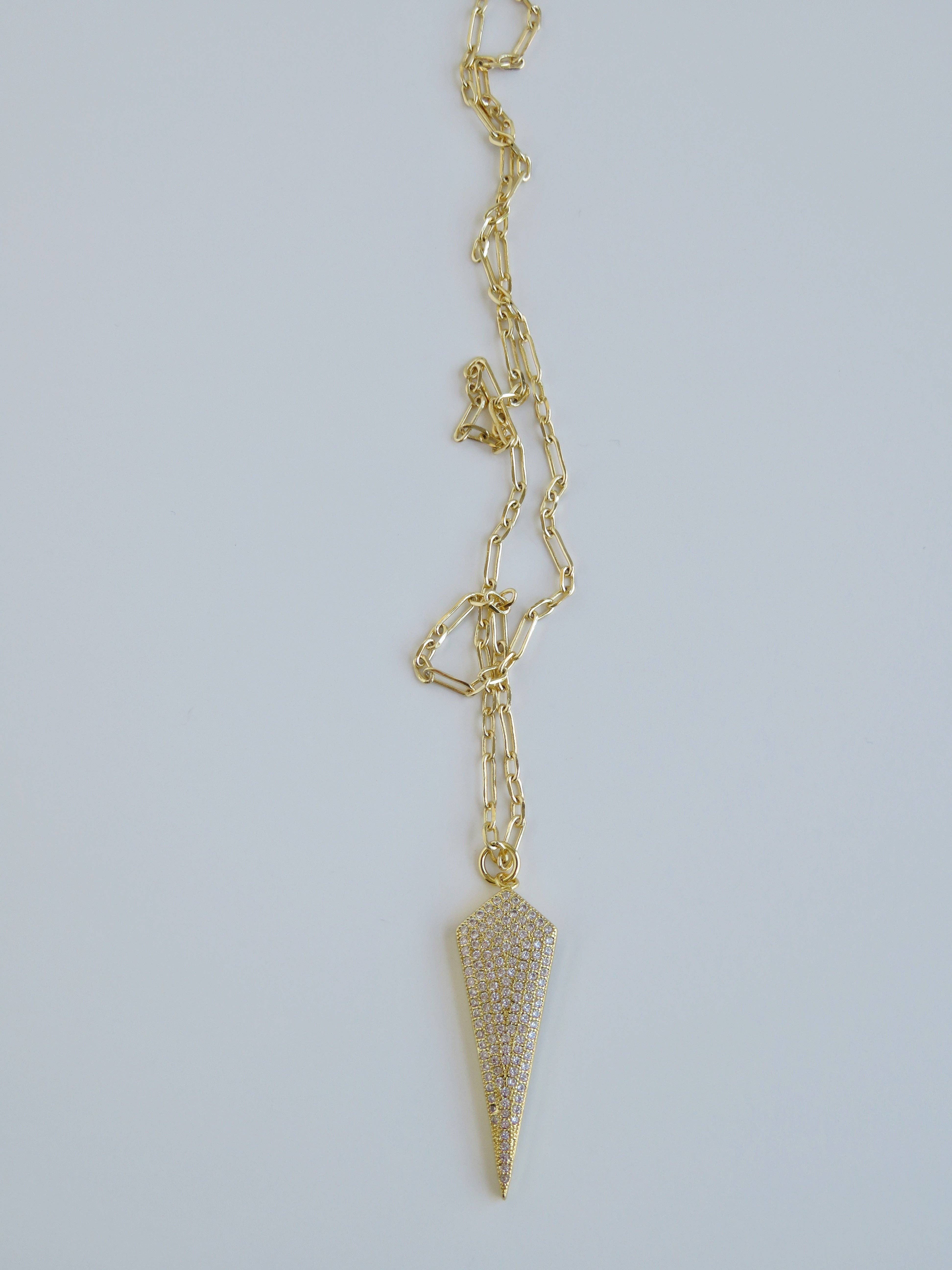 Boutique Suarez Co. - Wholesale Pendant/Charm Necklace - Protect Your Path Necklace - Arrowhead1