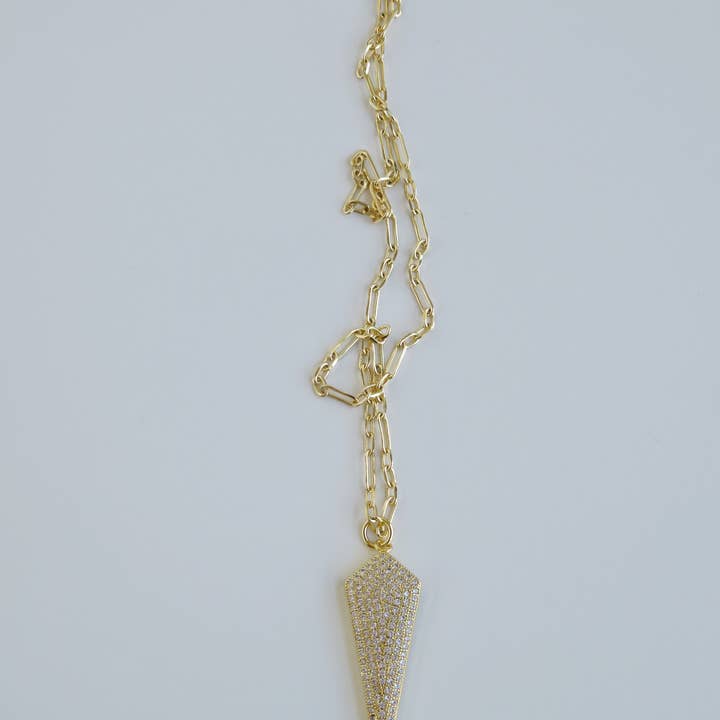 Boutique Suarez Co. - Wholesale Pendant/Charm Necklace - Protect Your Path Necklace - Arrowhead1