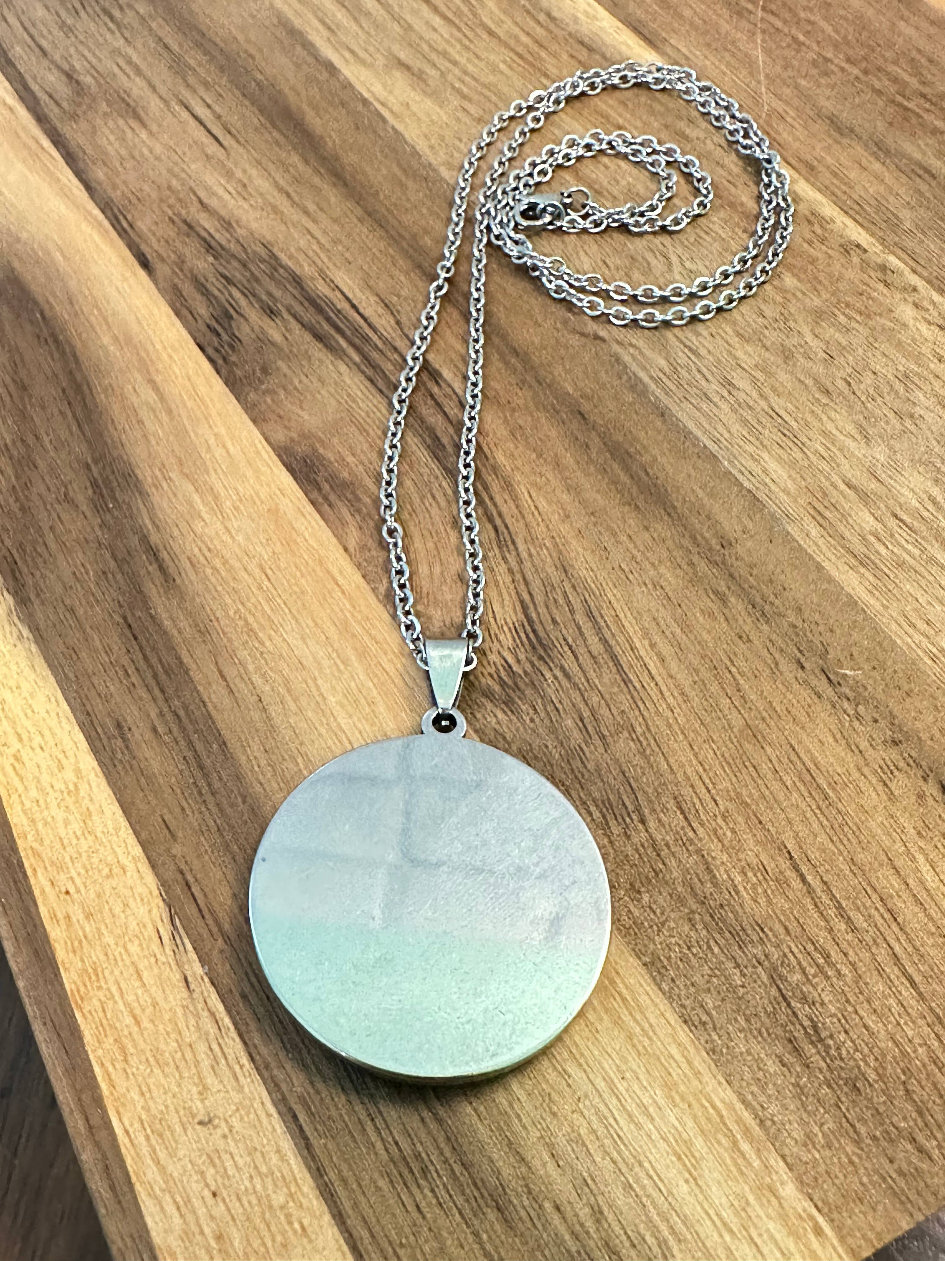 Three Dandelion Wishes - Wholesale Pendant/Charm Necklace - Hand Painted Pendant Necklace9