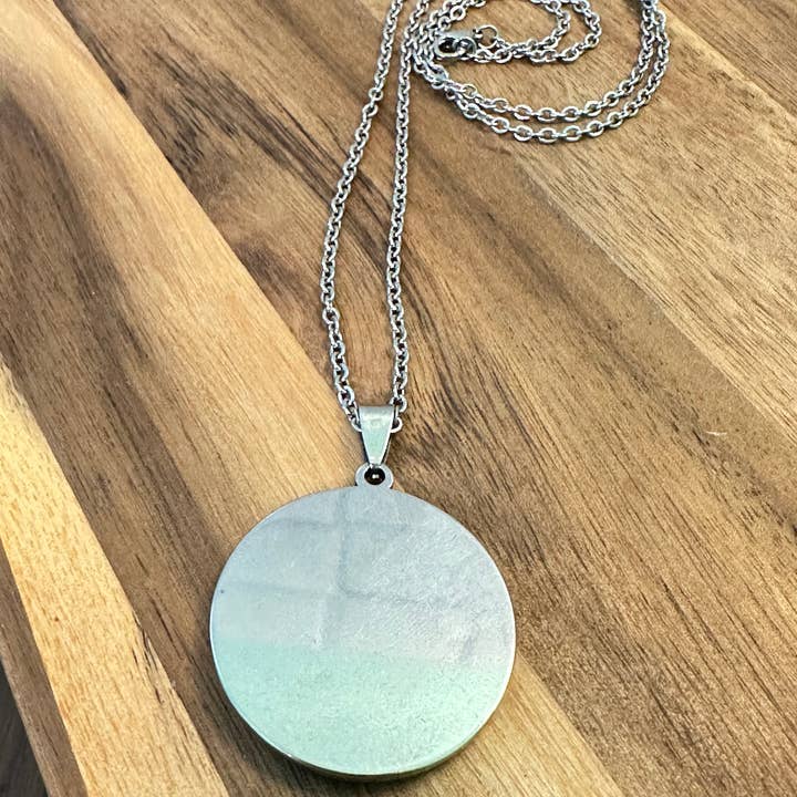 Three Dandelion Wishes - Wholesale Pendant/Charm Necklace - Hand Painted Pendant Necklace9