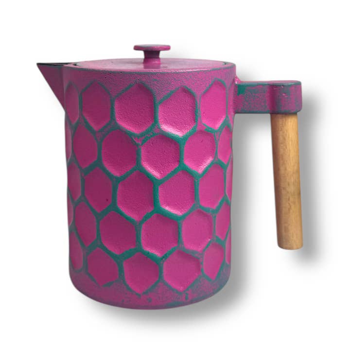 Théière Kabo en fonte, 1,2l rose pour la vente par Ja-Unendlich