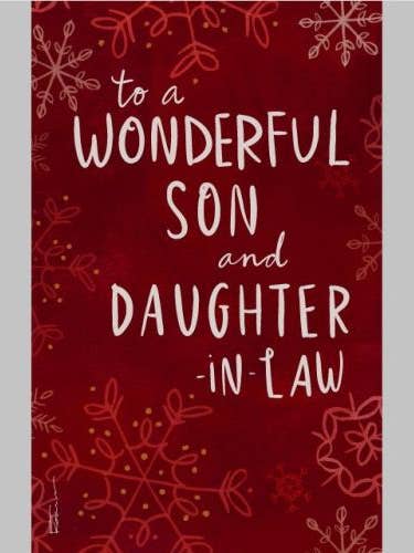 Christmas Son & Daughter In Law | AGTC | MD | SX06895883S for wholesale by DICKENS INC.