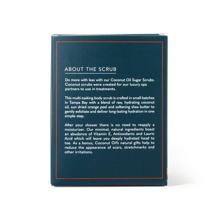 Conscious Coconut - Wholesale Body Scrub/Exfoliant - Sunshine in a Jar - Florida Orange Coconut Oil Sugar Scrub6