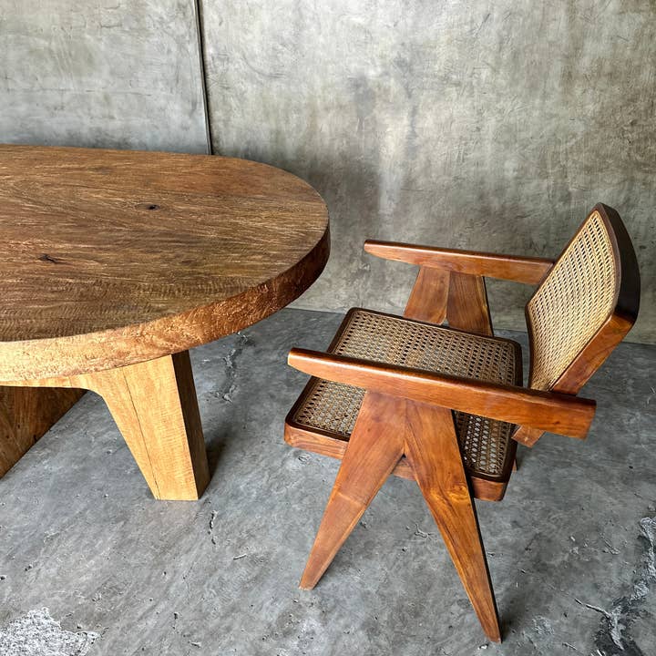 Office Objets - Wholesale Coffee Table - Massive mango wood table 2m10x1m18