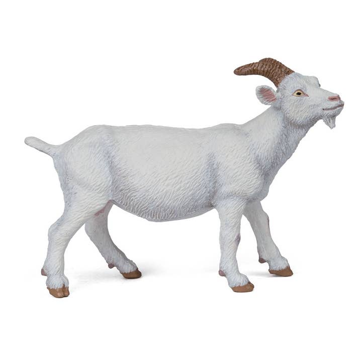 PAPO Farmyard Friends White Nanny Goat Toy Figure, Three Years or Above, White (51144) for wholesale by Meroncourt Europe Ltd