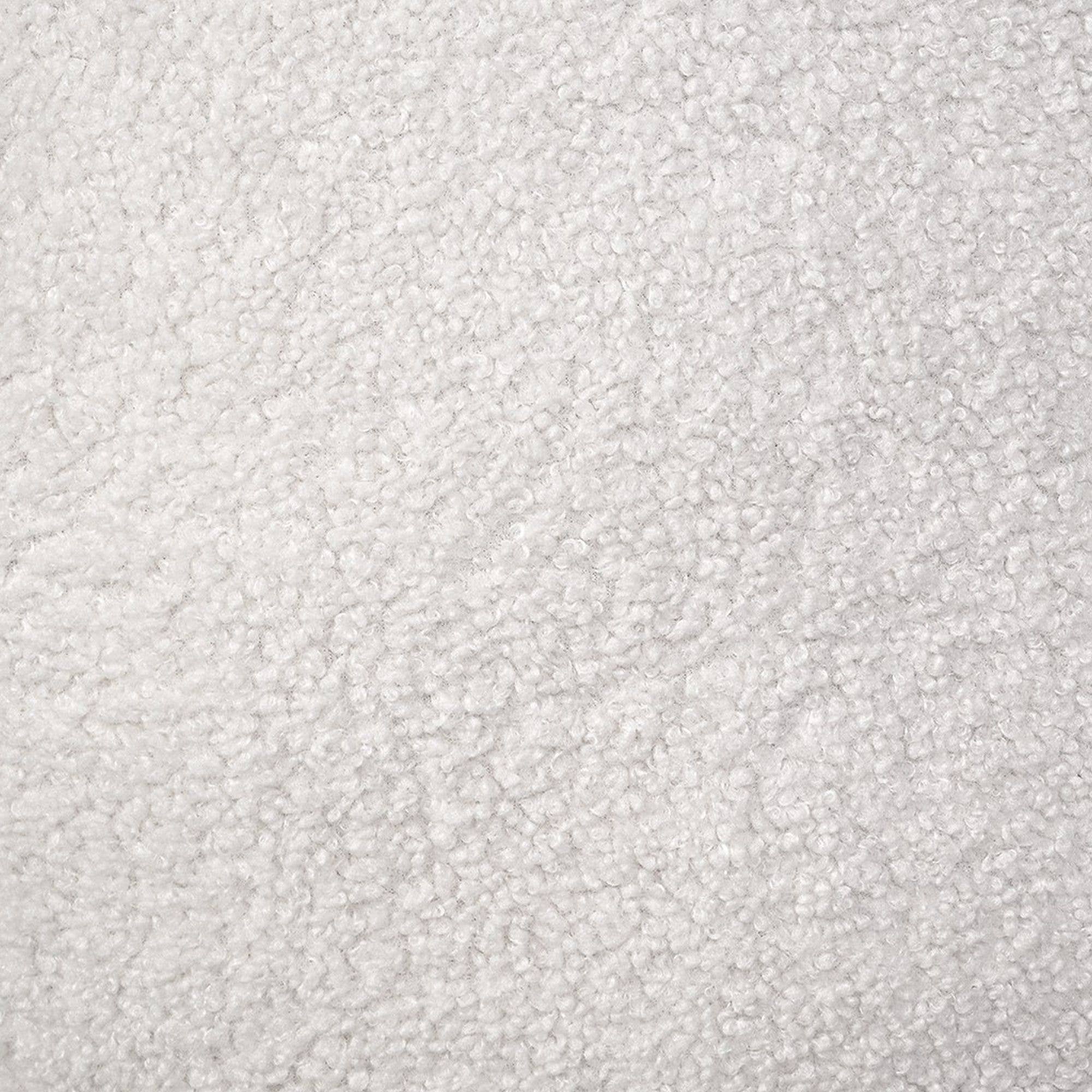 Olliix - Wholesale Chair - Cream Shearling Sherpa Swivel Chair with Wood Base *7