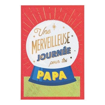 Draeger Paris - Wholesale Father's Day Card - Father's Day Card - A wonderful day for you Dad0