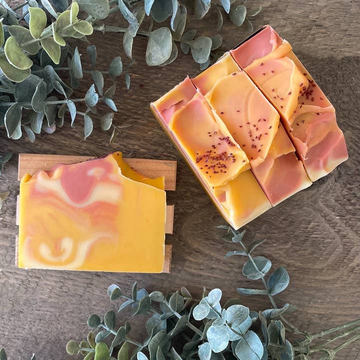 Ashley Marie Soap - Wholesale Bar Soap - Sweet Orange Hibiscus Bar Soap3