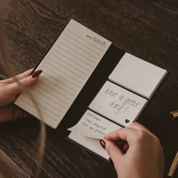 *NEW* Portable Sticky Notes Booklet - Stationery & Gifts for wholesale by Sweet Water Decor
