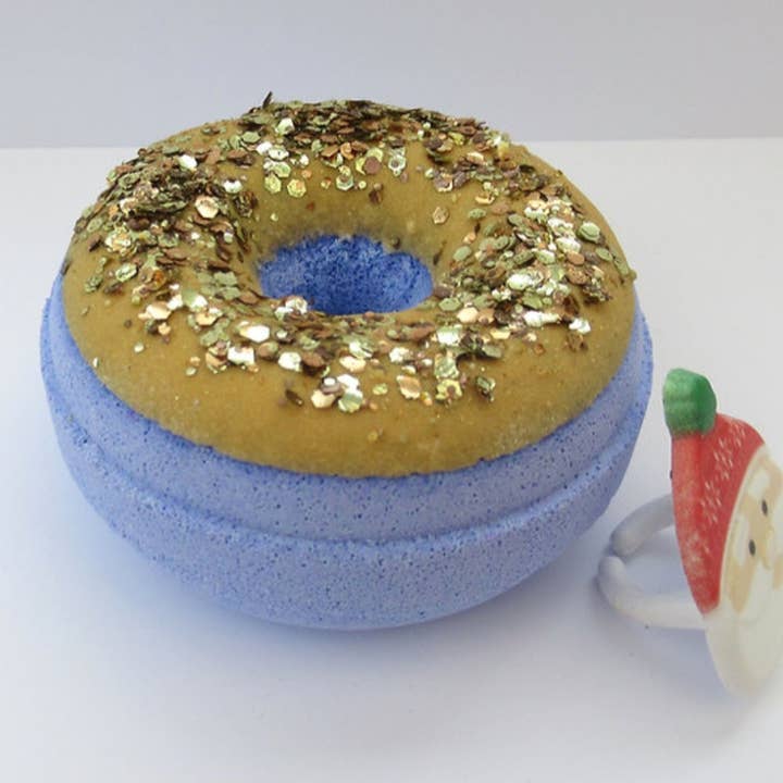 My Little Bath Shop - Wholesale Bath Bomb/Fizz - 6 x Santa's Friends Wholesale Donut Bath Fizzer2