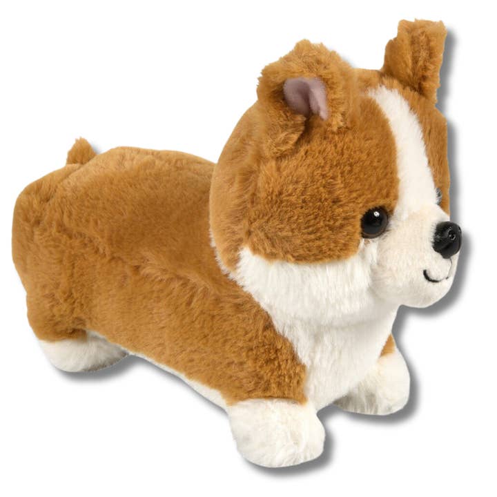 PR GROUPS LLC - Wholesale Stuffed/Plush Toy - Kids & Baby - Soft Plush Cute Corgi Animal Kids Toy0