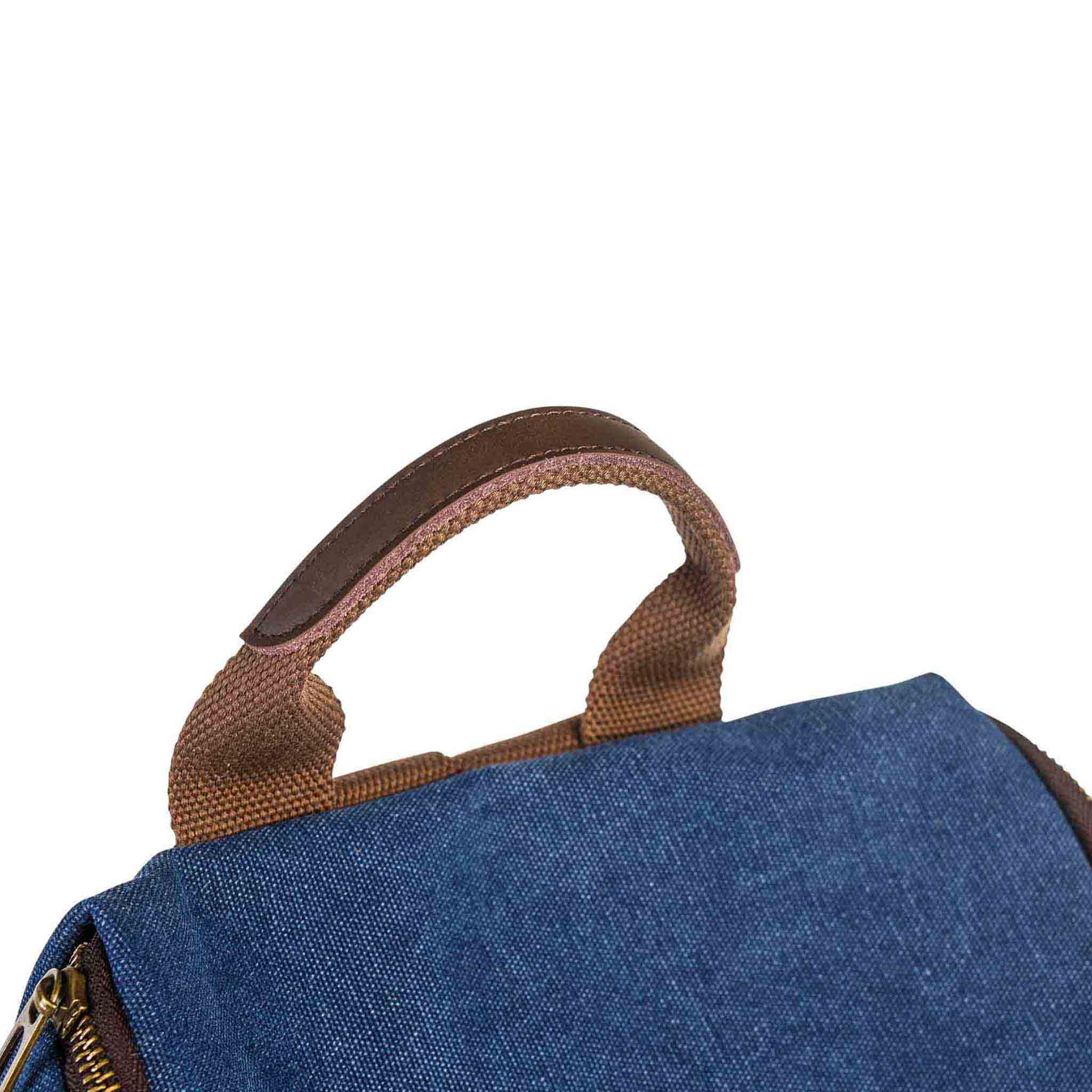 ZEDE PARIS - Wholesale Backpack - Women's - SAINT-PAUL - Canvas and leather backpack7