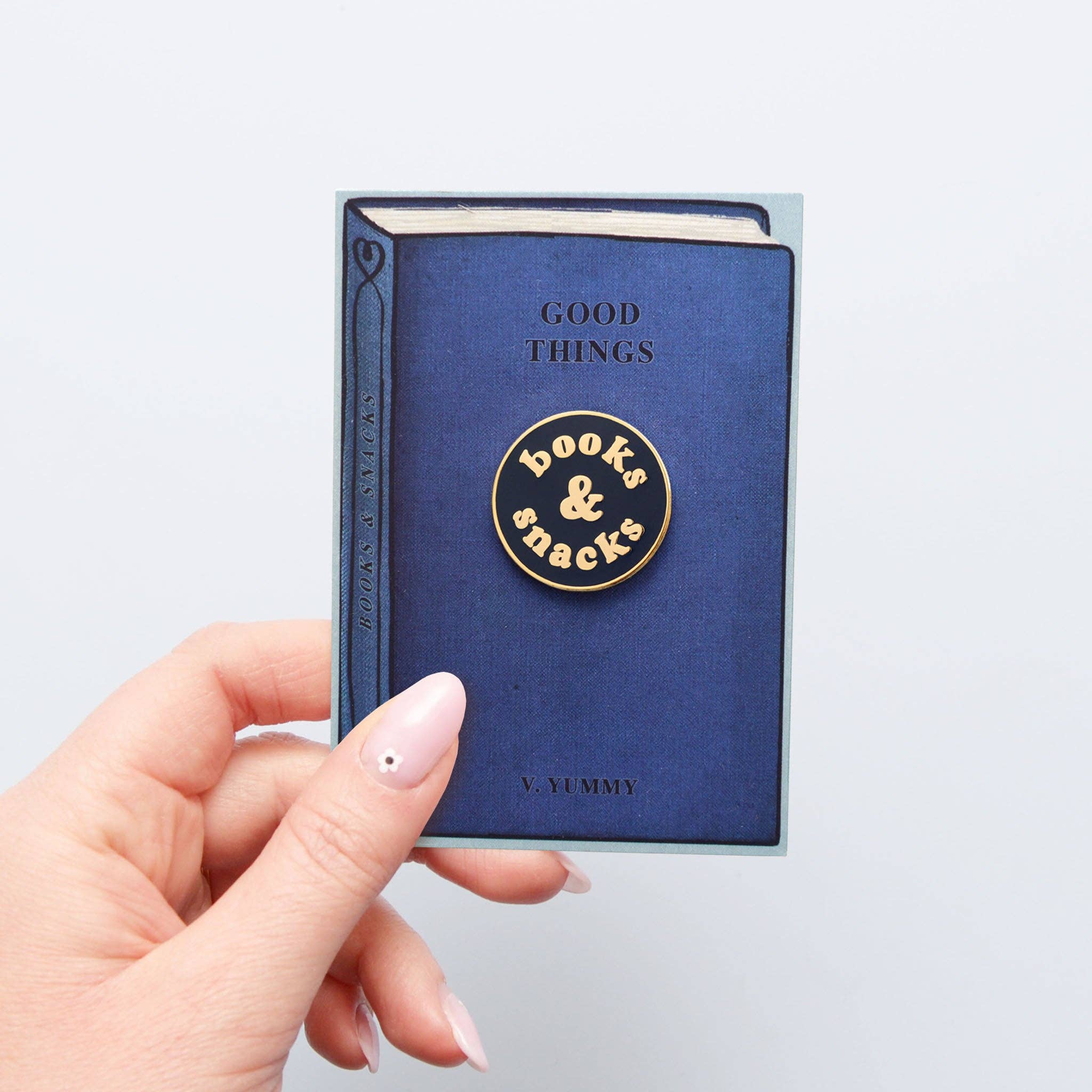 Alphabet Bags - Wholesale Lapel pin/button - Books & Snacks - Enamel Pin1