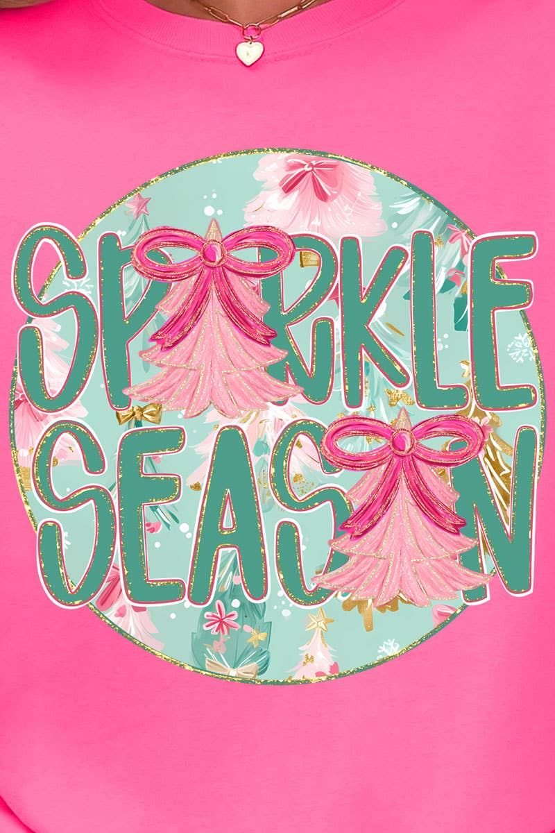 Wholesale Accessory Market - Wholesale Screen Printed T-Shirt - Women's - Sparkle Season Comfort Colors Adult Ring-Spun Cotton Tee11