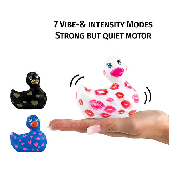 It's the BOMB® - Vente Sex toys - Vibromasseur de bain 3 canards noirs et roses « I Rub My Duckie »6
