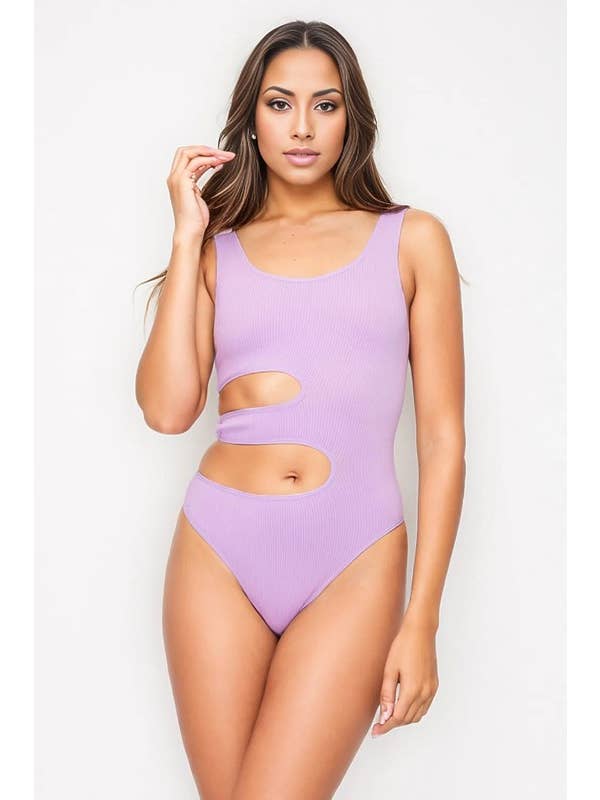 5besties inc – wholesale Bodysuit – Women’s – Seamless Cutout Bodysuit3