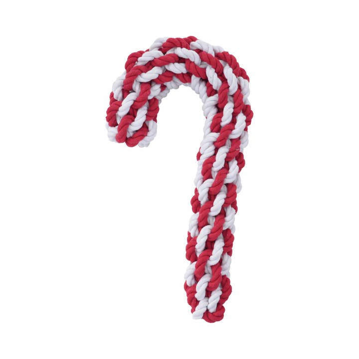 Original Territory - Wholesale Pet Rope Toy - Dog - Candy Cane Braided Rope Dog Toy1
