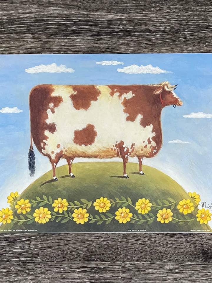 COW HILL for wholesale by Laycomb Art & Design