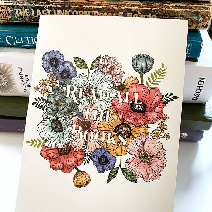 Marika Paz Illustration - Vente Carte de vœux classique - Lire toutes les cartes de livres1