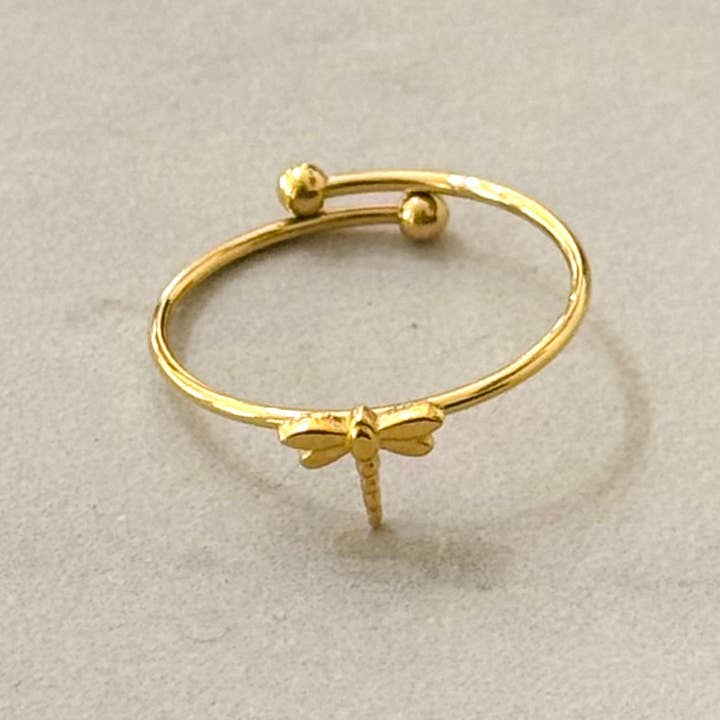 Cassette Barcelona – Engroshandel Båndring – Dragonfly minimalistisk ring0