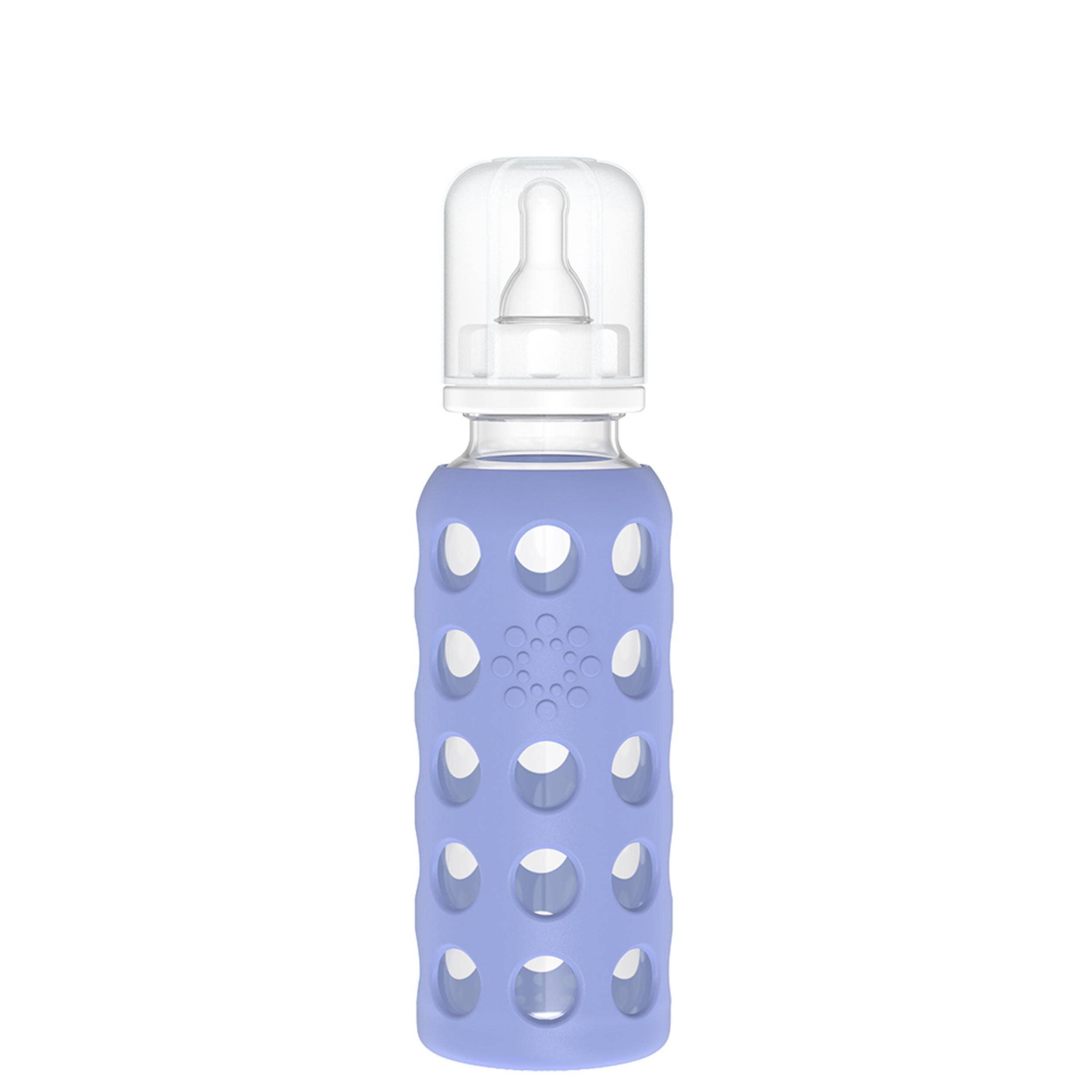 Lifefactory - Wholesale Baby Bottle - 9oz Glass Baby Bottle - Stage 2 Nipple, Stopper, and Cap3