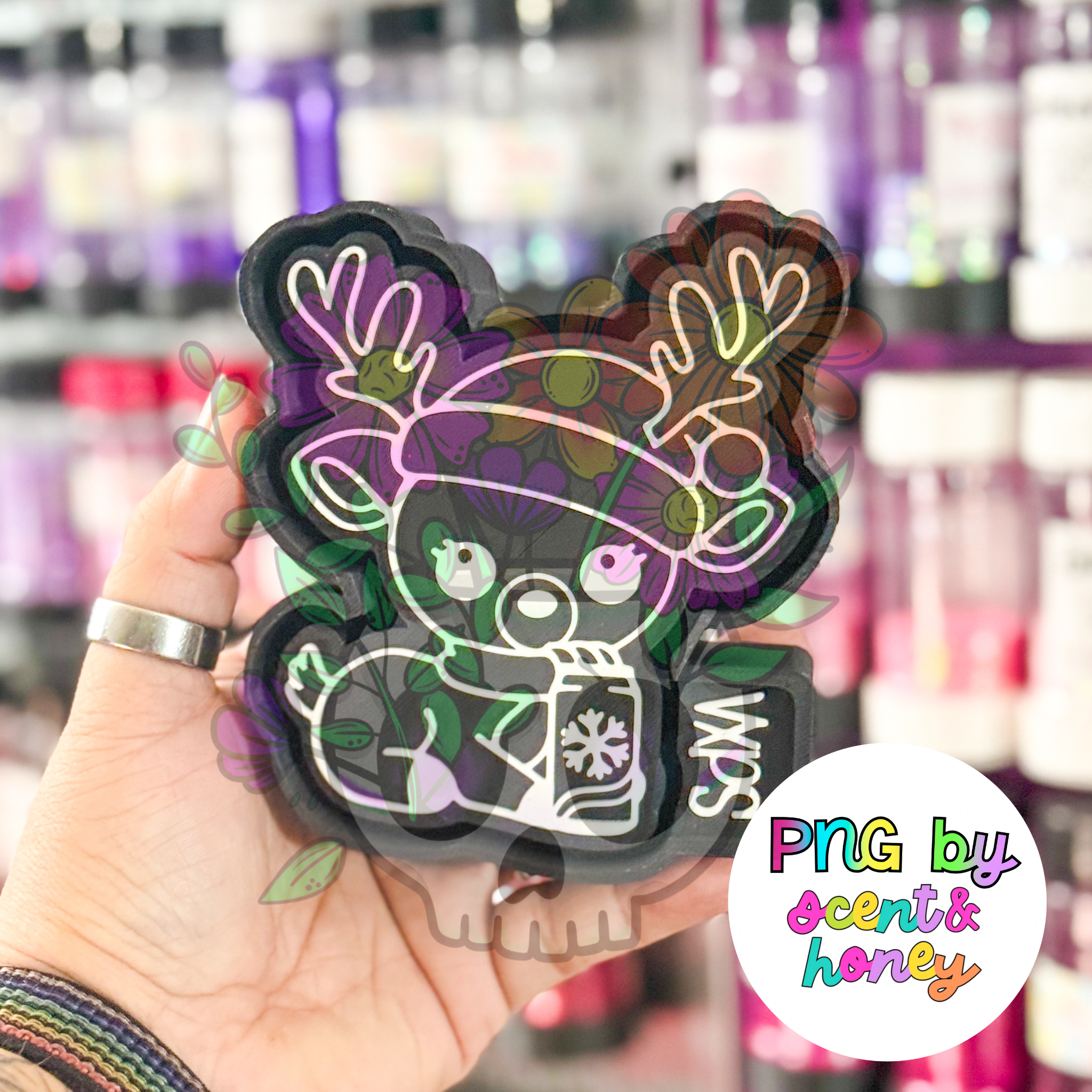 Vibrant Xpressions - Vente Matériels de bricolage - Renne avec moule à boisson Freshie - Semi exclusif0