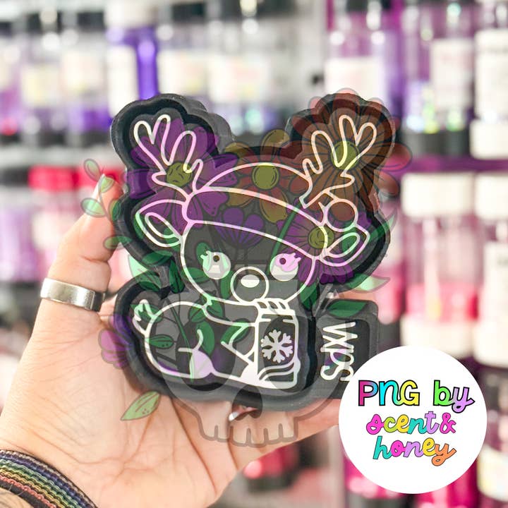 Vibrant Xpressions - Vente Matériels de bricolage - Renne avec moule à boisson Freshie - Semi exclusif