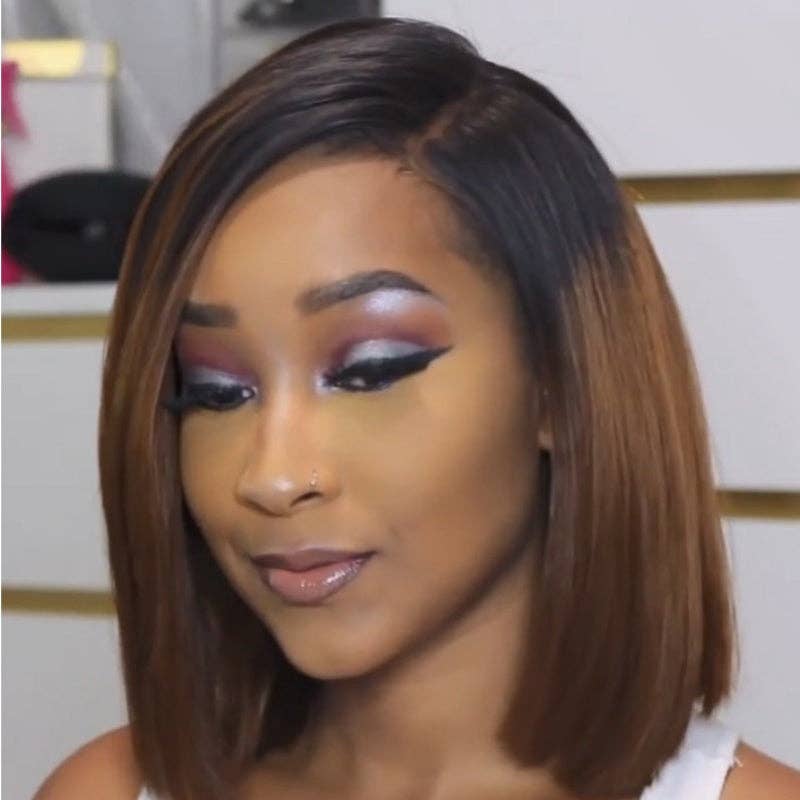   Sure! Here is an optimized title for your wig product:

"Chic Bang-Bob Style Wig for wholesale on Faire2