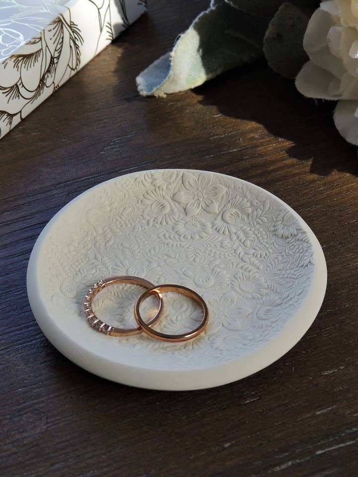 Art Deco Ring Dish for wholesale by Elm & Cedar