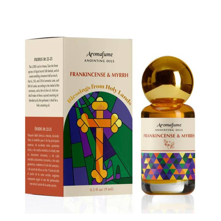Frankincense & Myrrh Anointing Oil | Holy Oil For Prayer for wholesale by Aromafume