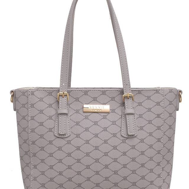Bessie London - Wholesale Shoulder Bag - Women's - MONOGRAM 2 IN 1 SHOULDER BAG16