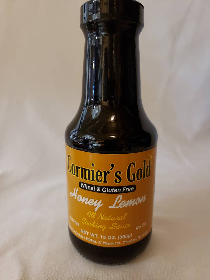 Honey Lemon All Natural Cooking Sauce for wholesale by Cormier's Gold Sauces