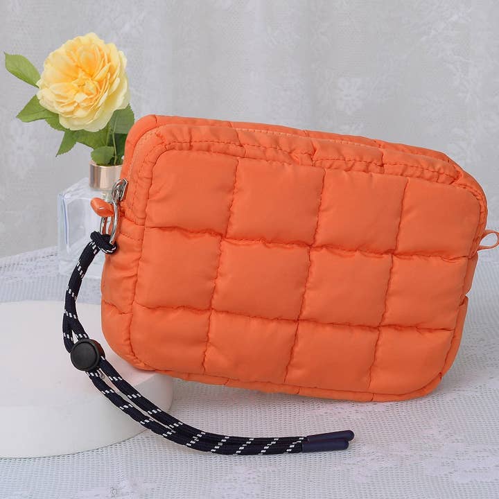 MiMi Wholesale - Wholesale Pouch - Women's - QP008 Nylon Quilted Puffer Clutch/Pouch15