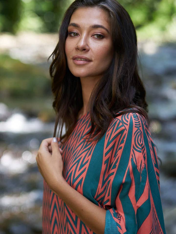 Bijondo - Wholesale Dress - Women's - Short rayon dress Charlize5