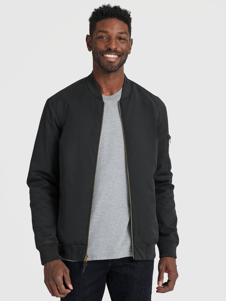 True Classic - Wholesale Bomber Jacket - Men's - Bomber Jacket | Black0