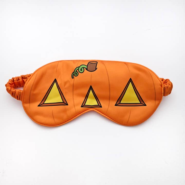 Jack-o-Lantern eye sleep mask for wholesale by These Things