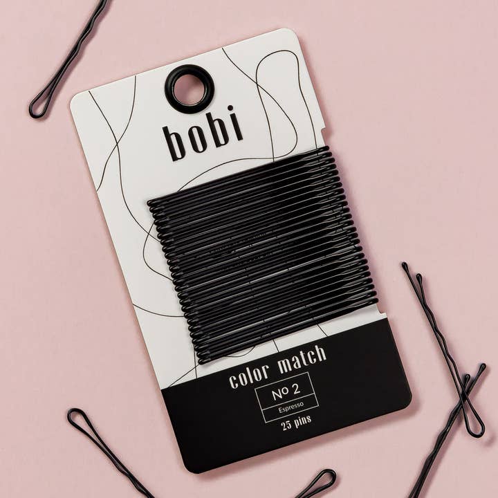 Espresso #2 Rich Brown Bobby Pins for wholesale by Bobi